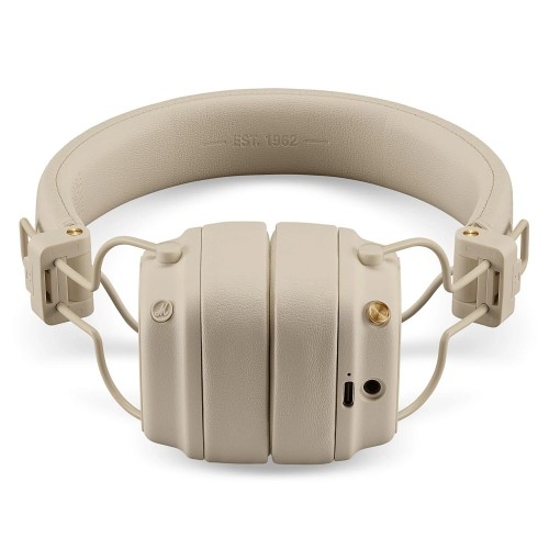 BELAIDĖS AUSINĖS MARSHALL MAJOR V ON-EAR BLUETOOTH KREMINĖS