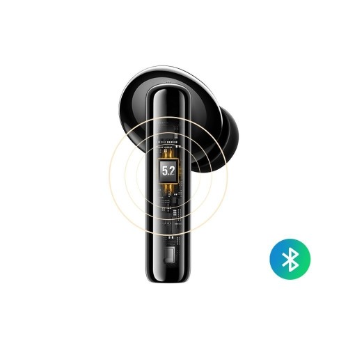 BELAIDĖS AUSINĖS UGREEN WS106 HITUNE T3 ACTIVE NOISE-CANCELLING EARBUDS JUODOS