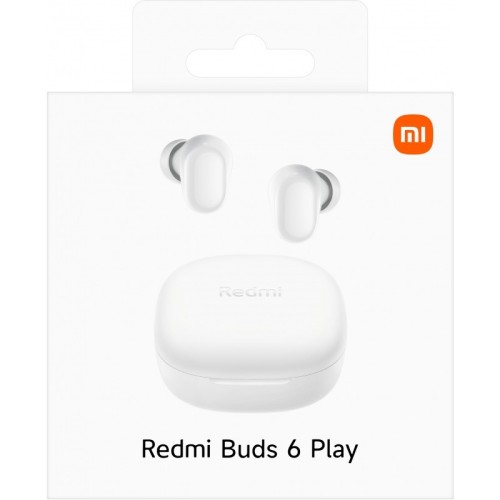 BELAIDĖS AUSINĖS XIAOMI REDMI BUDS 6 PLAY BALTOS BHR8773GL BELAIDĖS AUSINĖS XIAOMI REDMI BUDS 6 PLAY BALTOS BHR8773GL