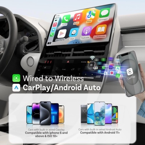 BELAIDIS CARPLAY/ANDROID AUTO ADAPTERIS OTTOCAST MINI CUBE JUODAS CP88-T3 BELAIDIS CARPLAY/ANDROID AUTO ADAPTERIS OTTOCAST MINI CUBE JUODAS CP88-T3