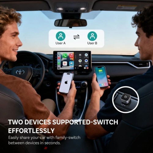 BELAIDIS CARPLAY/ANDROID AUTO ADAPTERIS OTTOCAST MINI CUBE JUODAS CP88-T3 BELAIDIS CARPLAY/ANDROID AUTO ADAPTERIS OTTOCAST MINI CUBE JUODAS CP88-T3