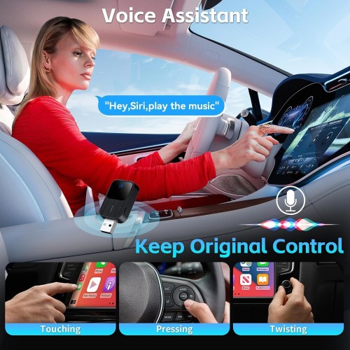 BELAIDIS CARPLAY/ANDROID AUTO ADAPTERIS REACH K2 JUODAS BELAIDIS CARPLAY/ANDROID AUTO ADAPTERIS REACH K2 JUODAS