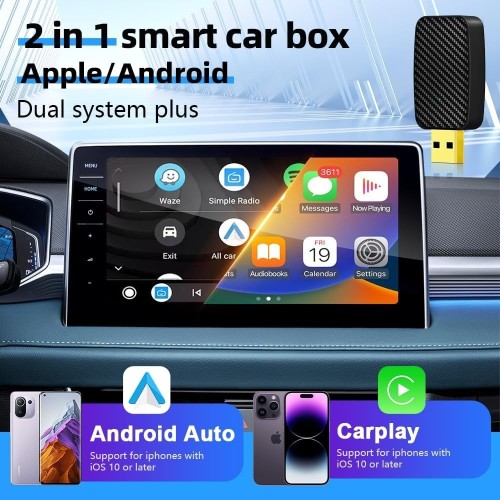 BELAIDIS CARPLAY/ANDROID AUTO ADAPTERIS REACH U4 JUODAS BELAIDIS CARPLAY/ANDROID AUTO ADAPTERIS REACH U4 JUODAS