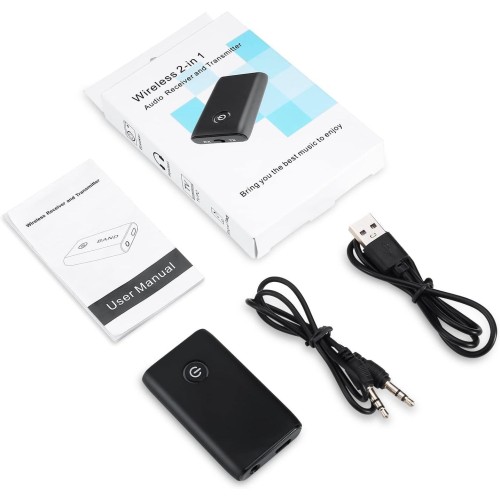 BLUETOOTH ADAPTERIS 2 IN 1 TRANSMITTER / RECEIVER BLUETOOTH ADAPTERIS 2 IN 1 TRANSMITTER / RECEIVER