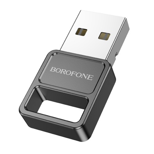 BLUETOOTH ADAPTERIS BOROFONE DH8 BLUETOOTH 5.1 JUODAS