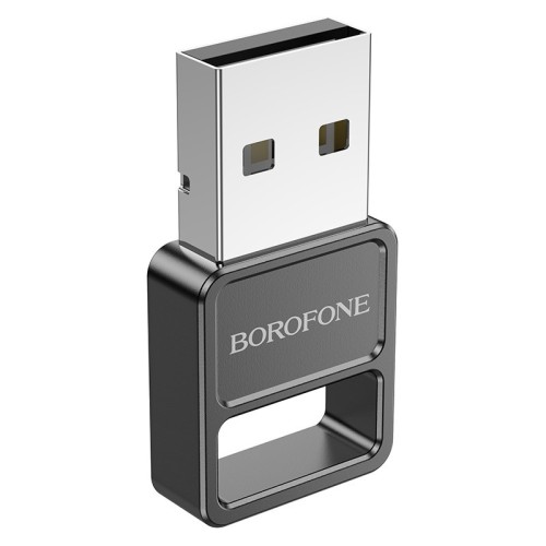 BLUETOOTH ADAPTERIS BOROFONE DH8 BLUETOOTH 5.1 JUODAS