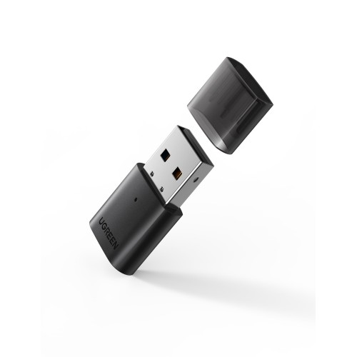 BLUETOOTH ADAPTERIS UGREEN CM390 BLUETOOTH 5.0 JUODAS BLUETOOTH ADAPTERIS UGREEN CM390 BLUETOOTH 5.0 JUODAS