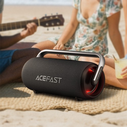 BLUETOOTH NEŠIOJAMAS GARSIAKALBIS ACEFAST K2 MAX JUODAS BLUETOOTH NEŠIOJAMAS GARSIAKALBIS ACEFAST K2 MAX JUODAS