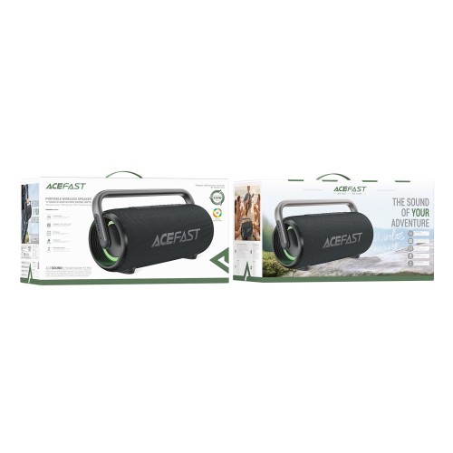 BLUETOOTH NEŠIOJAMAS GARSIAKALBIS ACEFAST K2 MAX JUODAS BLUETOOTH NEŠIOJAMAS GARSIAKALBIS ACEFAST K2 MAX JUODAS