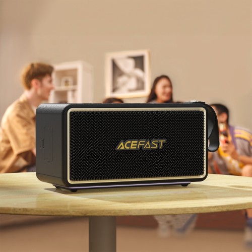 BLUETOOTH NEŠIOJAMAS GARSIAKALBIS ACEFAST K3 MAX JUODAS BLUETOOTH NEŠIOJAMAS GARSIAKALBIS ACEFAST K3 MAX JUODAS