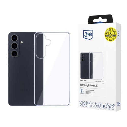 DĖKLAS 3MK CLEAR CASE 1,2MM SAMSUNG S942 S26 DĖKLAS 3MK CLEAR CASE 1,2MM SAMSUNG S942 S26