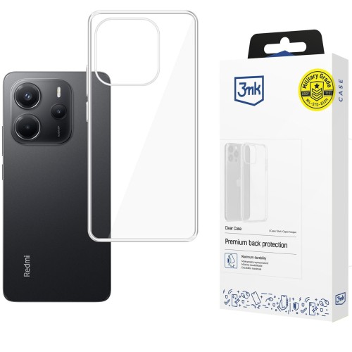 DĖKLAS 3MK CLEAR CASE 1,2MM XIAOMI REDMI NOTE 14 4G DĖKLAS 3MK CLEAR CASE 1,2MM XIAOMI REDMI NOTE 14 4G