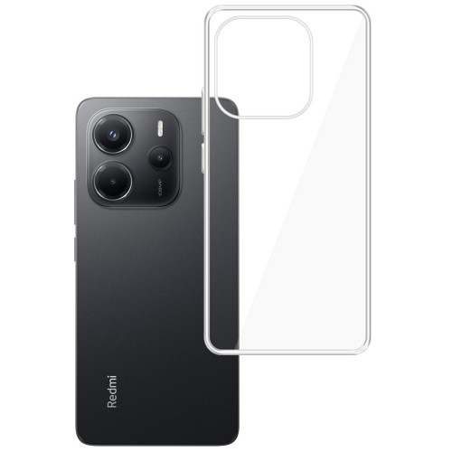 DĖKLAS 3MK CLEAR CASE 1,2MM XIAOMI REDMI NOTE 14 4G DĖKLAS 3MK CLEAR CASE 1,2MM XIAOMI REDMI NOTE 14 4G