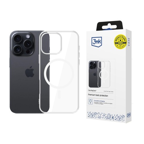 DĖKLAS 3MK CLEAR MAGCASE APPLE IPHONE 16 PRO MAX DĖKLAS 3MK CLEAR MAGCASE APPLE IPHONE 16 PRO MAX