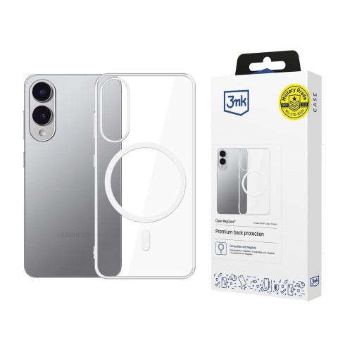 DĖKLAS 3MK CLEAR MAGCASE SAMSUNG S937 S25 EDGE DĖKLAS 3MK CLEAR MAGCASE SAMSUNG S937 S25 EDGE