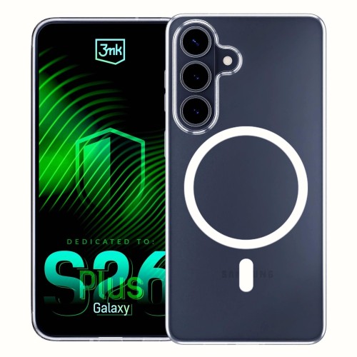 DĖKLAS 3MK CLEAR MAGCASE SAMSUNG S947 S26 PLUS DĖKLAS 3MK CLEAR MAGCASE SAMSUNG S947 S26 PLUS