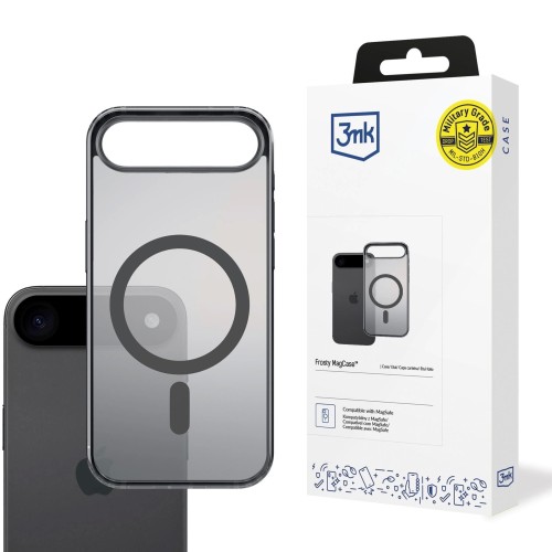 DĖKLAS 3MK FROSTY MAGCASE APPLE IPHONE AIR JUODAS DĖKLAS 3MK FROSTY MAGCASE APPLE IPHONE AIR JUODAS