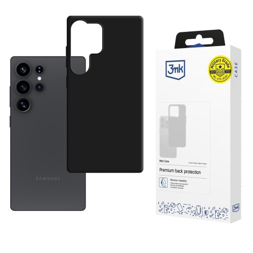 DĖKLAS 3MK MATT CASE SAMSUNG S731 S25 FE JUODAS