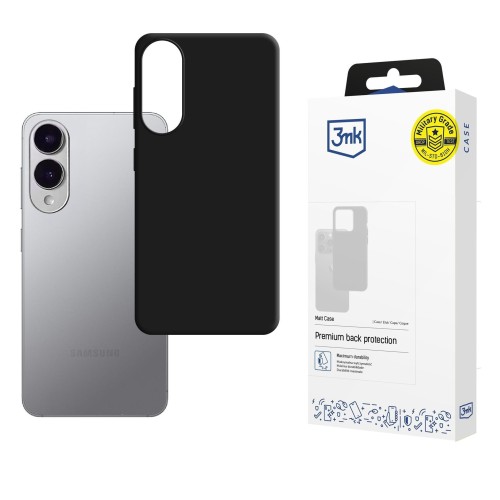 DĖKLAS 3MK MATT CASE SAMSUNG S937 S25 EDGE JUODAS