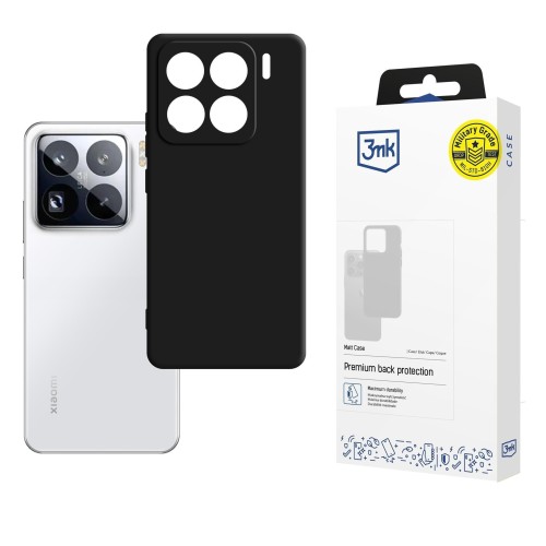DĖKLAS 3MK MATT CASE XIAOMI 15 PRO JUODAS