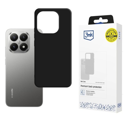DĖKLAS 3MK MATT CASE XIAOMI 15T JUODAS