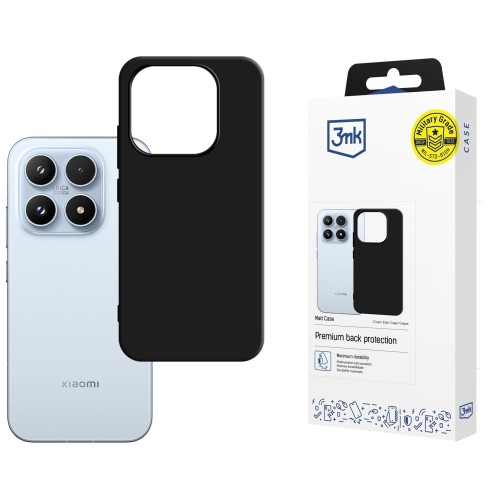 DĖKLAS 3MK MATT CASE XIAOMI 17T JUODAS