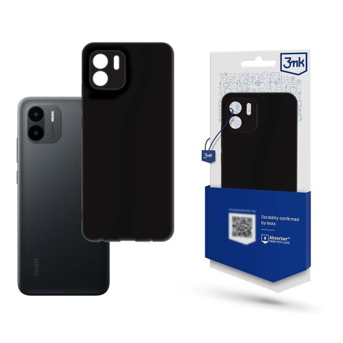 DĖKLAS 3MK MATT CASE XIAOMI REDMI A1/REDMI A2 JUODAS