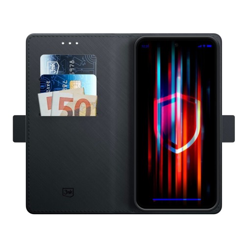 DĖKLAS 3MK WALLET CASE SAMSUNG S731 S25 FE JUODAS DĖKLAS 3MK WALLET CASE SAMSUNG S731 S25 FE JUODAS
