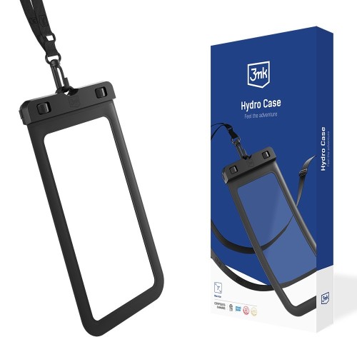 DĖKLAS ATSPARUS VANDENIUI 3MK HYDRO CASE JUODAS DĖKLAS ATSPARUS VANDENIUI 3MK HYDRO CASE JUODAS