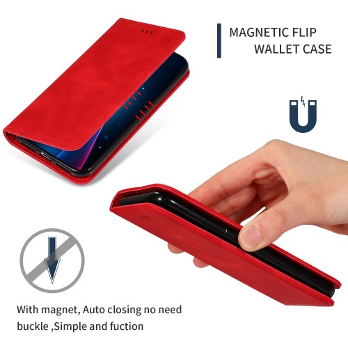 DĖKLAS BUSINESS STYLE SAMSUNG A057 A05S RAUDONAS