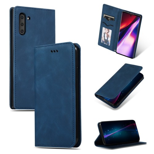 DĖKLAS BUSINESS STYLE SAMSUNG A165 A16 4G/A166 A16 5G TAMSIAI MĖLYNAS