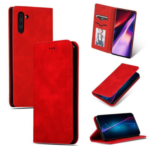 DĖKLAS BUSINESS STYLE SAMSUNG A505 A50/A507 A50S/A307 A30S RAUDONAS