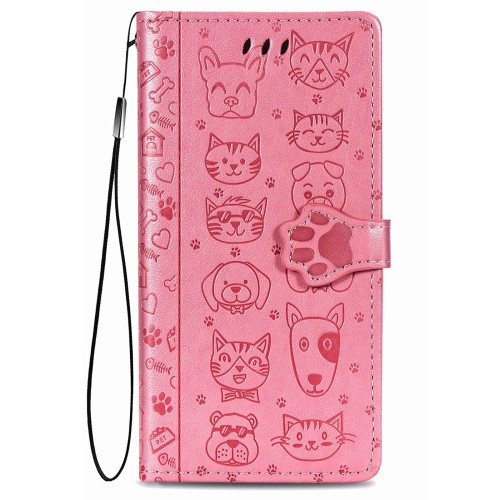 DĖKLAS CAT-DOG SAMSUNG A037 A03S ROŽINIS DĖKLAS CAT-DOG SAMSUNG A037 A03S ROŽINIS
