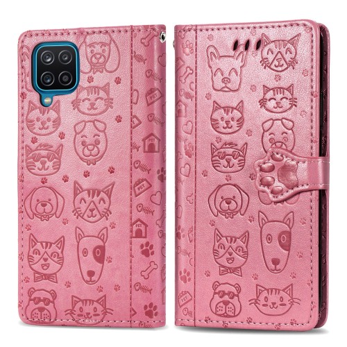 DĖKLAS CAT-DOG SAMSUNG A037 A03S ROŽINIS