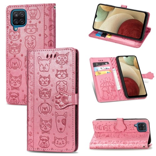 DĖKLAS CAT-DOG SAMSUNG A346 A34 5G ROŽINIS