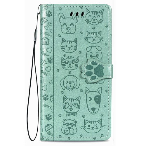 DĖKLAS CAT-DOG SAMSUNG A346 A34 5G ŽALIAS DĖKLAS CAT-DOG SAMSUNG A346 A34 5G ŽALIAS