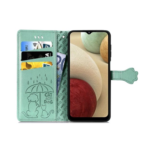 DĖKLAS CAT-DOG SAMSUNG A566 A56 5G ŽALIAS