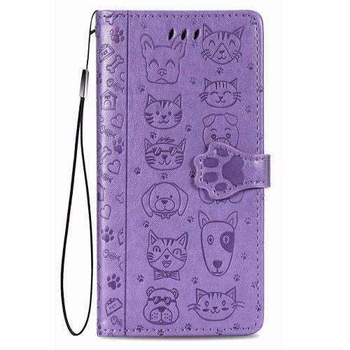 DĖKLAS CAT-DOG XIAOMI REDMI 9C/9C NFC VIOLETINIS DĖKLAS CAT-DOG XIAOMI REDMI 9C/9C NFC VIOLETINIS