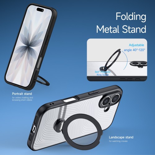 DĖKLAS DUX DUCIS AIMO MAGNETIC STAND APPLE IPHONE 17 DĖKLAS DUX DUCIS AIMO MAGNETIC STAND APPLE IPHONE 17
