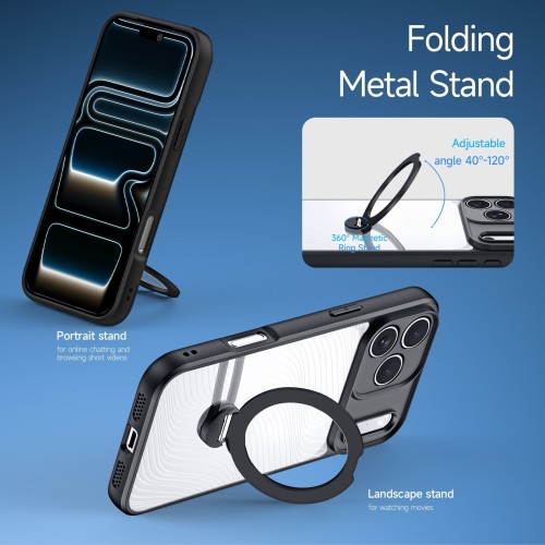 DĖKLAS DUX DUCIS AIMO MAGNETIC STAND APPLE IPHONE 17 PRO MAX