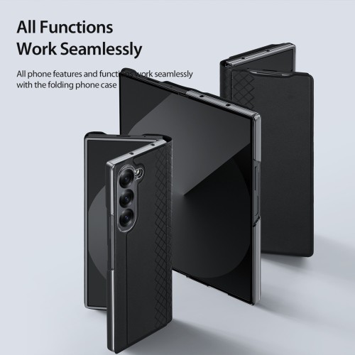 DĖKLAS DUX DUCIS BRIL SAMSUNG F956 Z FOLD6 ROŽINIS