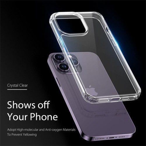 DĖKLAS DUX DUCIS CLIN APPLE IPHONE 15 PLUS SKAIDRUS