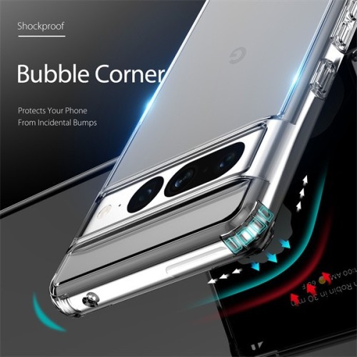 DĖKLAS DUX DUCIS CLIN GOOGLE PIXEL 7 PRO 5G SKAIDRUS