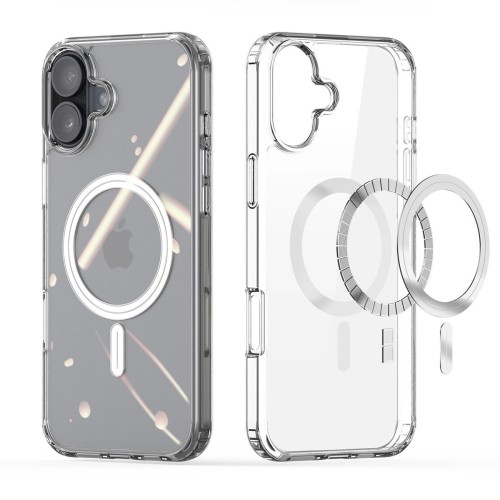 DĖKLAS DUX DUCIS CLIN MAGSAFE APPLE IPHONE 16 SKAIDRUS