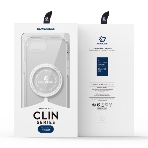DĖKLAS DUX DUCIS CLIN MAGSAFE APPLE IPHONE 16E/17E SKAIDRUS DĖKLAS DUX DUCIS CLIN MAGSAFE APPLE IPHONE 16E/17E SKAIDRUS