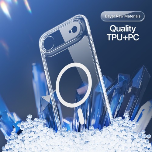 DĖKLAS DUX DUCIS CLIN MAGSAFE APPLE IPHONE AIR SKAIDRUS