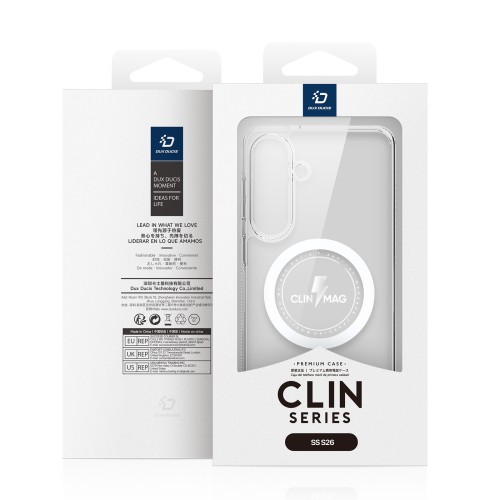 DĖKLAS DUX DUCIS CLIN MAGSAFE SAMSUNG S942 S26 SKAIDRUS DĖKLAS DUX DUCIS CLIN MAGSAFE SAMSUNG S942 S26 SKAIDRUS