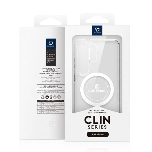 DĖKLAS DUX DUCIS CLIN MAGSAFE SAMSUNG S948 S26 ULTRA SKAIDRUS