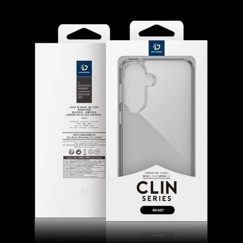 DĖKLAS DUX DUCIS CLIN SAMSUNG A576 A57 5G SKAIDRUS
