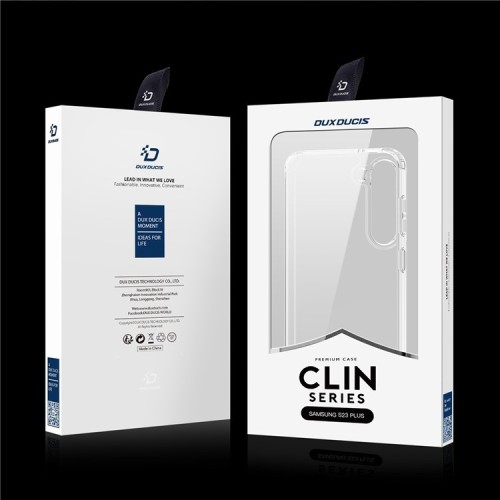 DĖKLAS DUX DUCIS CLIN SAMSUNG S916 S23 PLUS 5G SKAIDRUS